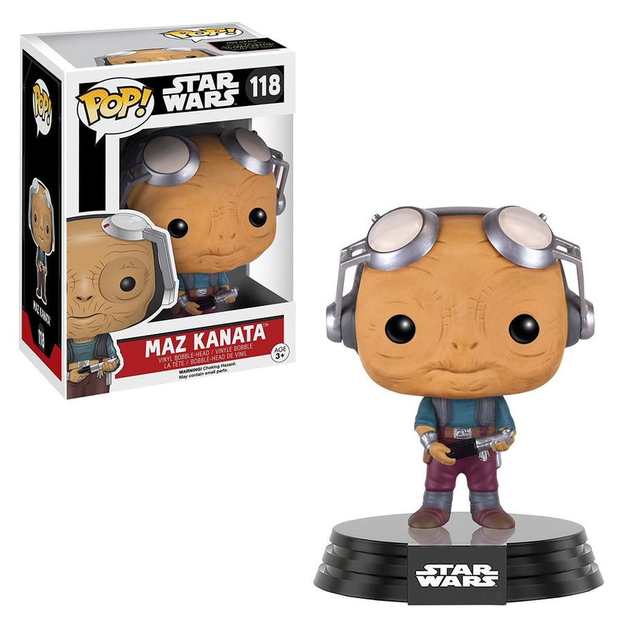 FUNKO POP STAR WARS MAZ KANATA 118