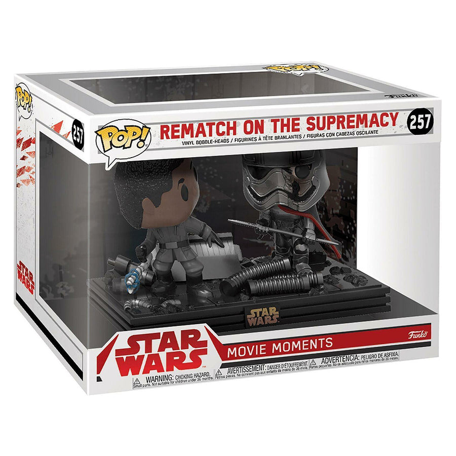 FUNKO POP STAR WARS MOMENTS REMATCH SUPREMACY 2PACK 257