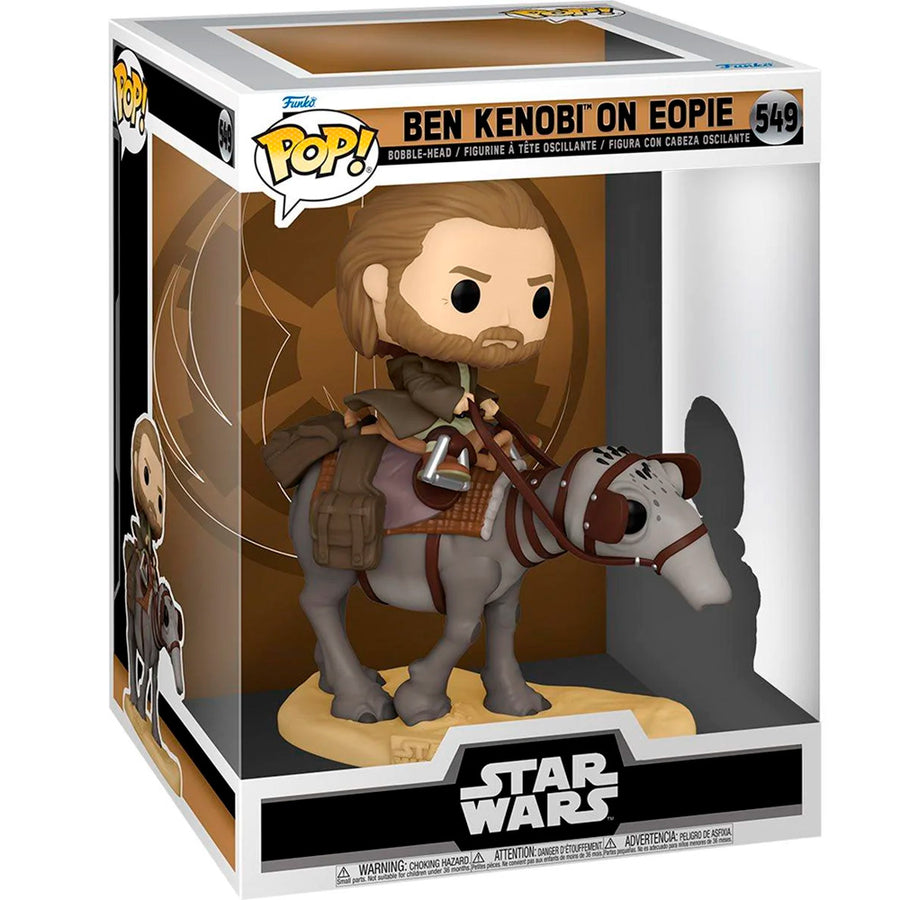 FUNKO POP STAR WARS OBI-WAN KENOBI - BEN KENOBI ON EOPIE 549 (DELUXE)