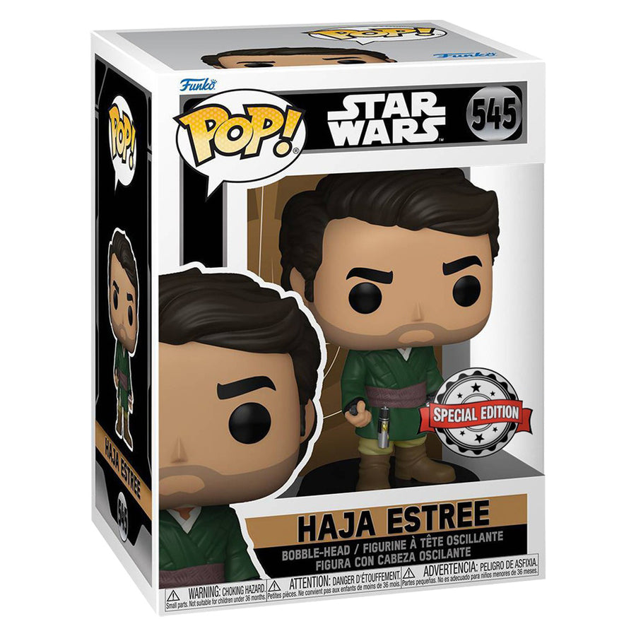 FUNKO POP STAR WARS OBI-WAN KENOBI EXCLUSIVE - HAJA ESTREE 545