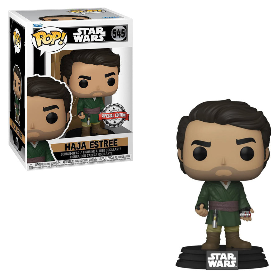 FUNKO POP STAR WARS OBI-WAN KENOBI EXCLUSIVE - HAJA ESTREE 545 BRINDE