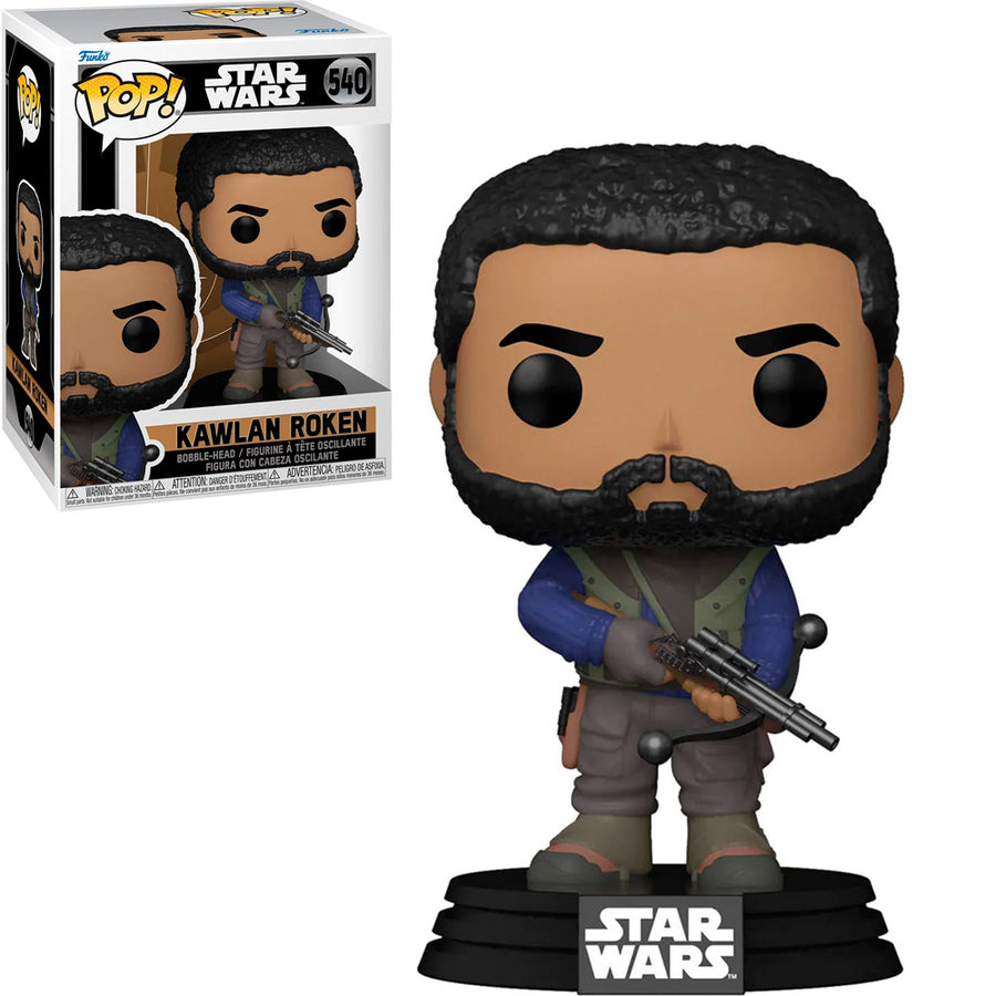 FUNKO POP STAR WARS OBI-WAN KENOBI - KAWLAN ROKEN 540 BRINDE
