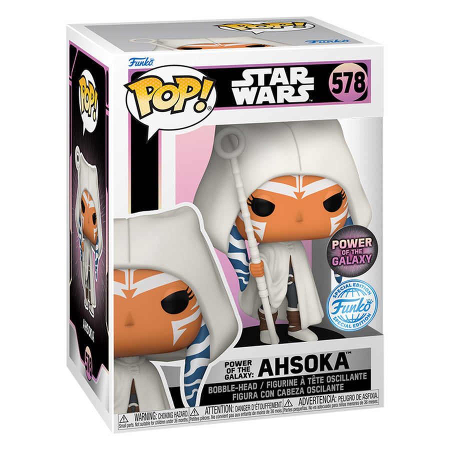 FUNKO POP STAR WARS: POWER OF THE GALAXY EXCLUSIVE - AHSOKA 578