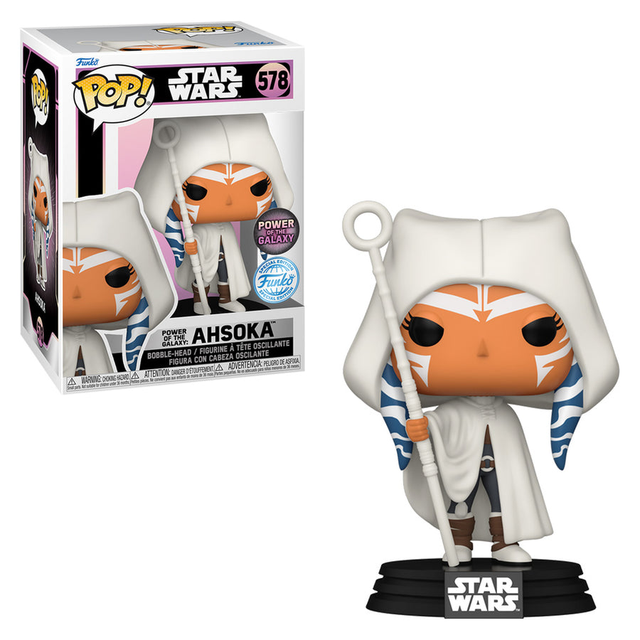 FUNKO POP STAR WARS: POWER OF THE GALAXY EXCLUSIVE - AHSOKA 578