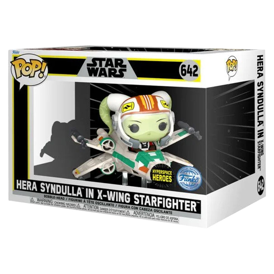 FUNKO POP STAR WARS REBELS EXCLUSIVE - HERA SYNDULLA IN X-WING FIGHTER 642