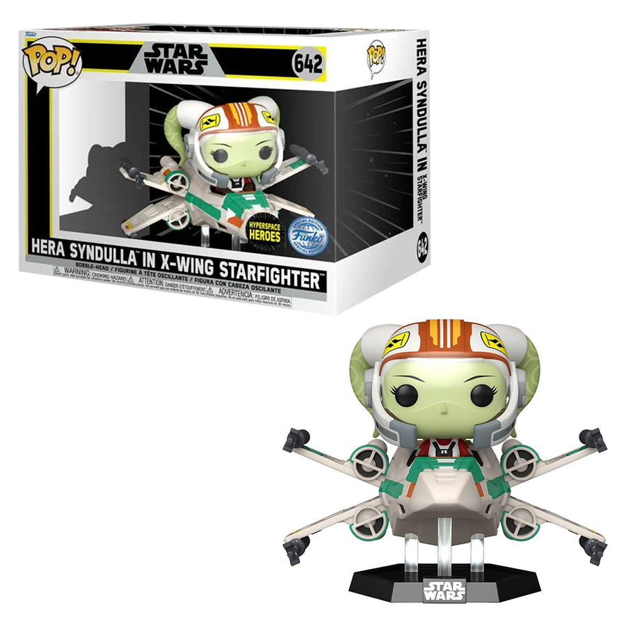 FUNKO POP STAR WARS REBELS EXCLUSIVE - HERA SYNDULLA IN X-WING FIGHTER 642 BRINDE