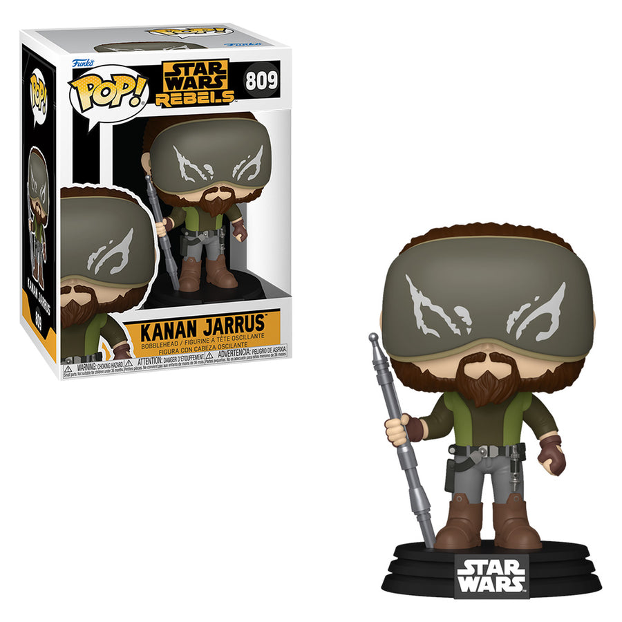 FUNKO POP STAR WARS REBELS - KANAN JARRUS 809 BRINDE