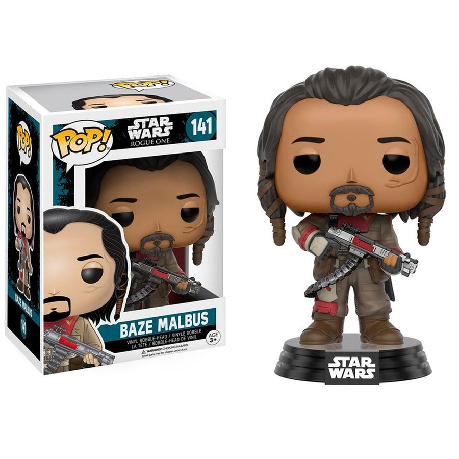 FUNKO POP STAR WARS ROGUE BAZE MALBUS 141 BRINDE
