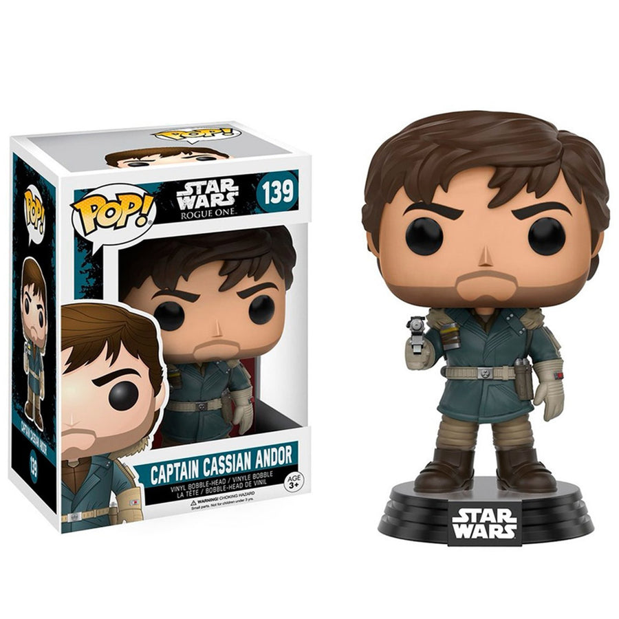 FUNKO POP STAR WARS ROGUE CAPTAIN CASSIAN ANDOR 139 BRINDE