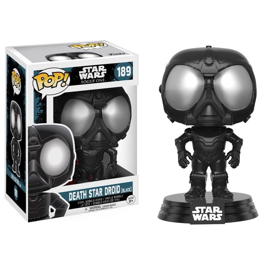 FUNKO POP STAR WARS ROGUE DEATH STAR DROID 189 BRINDE