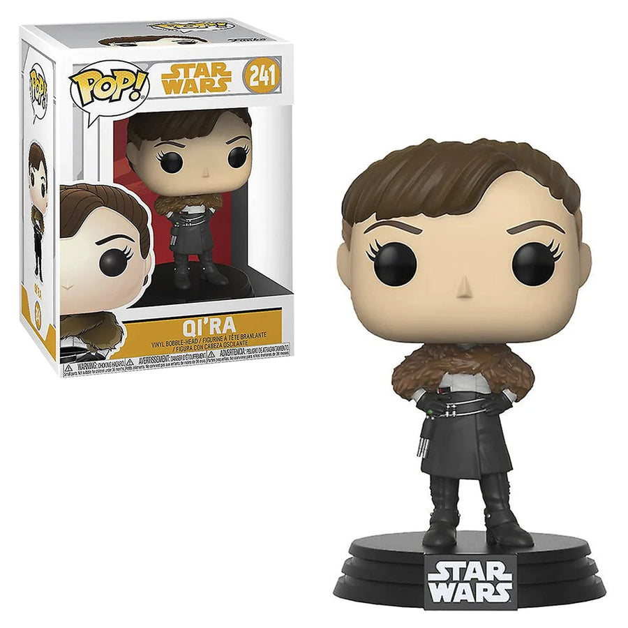 FUNKO POP STAR WARS SOLO QIRA 241 BRINDE