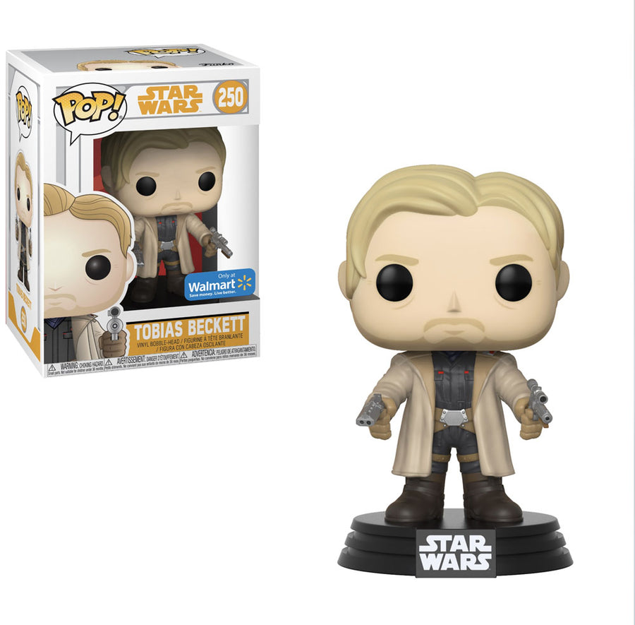 FUNKO POP STAR WARS SOLO - TOBIAS BECKETT 250 BRINDE