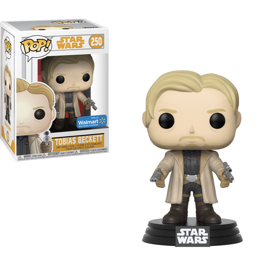 FUNKO POP STAR WARS SOLO - TOBIAS BECKETT 250 BRINDE