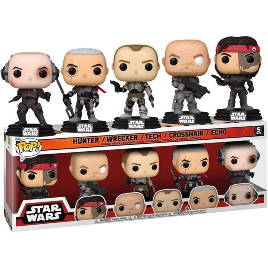 FUNKO POP STAR WARS THE BAD BATCH (5 PACK) BRINDE