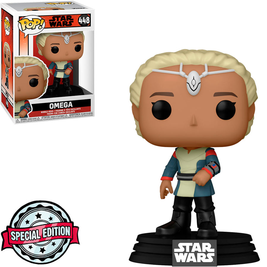 FUNKO POP STAR WARS THE BAD BATCH EXCLUSIVE - OMEGA 448 BRINDE