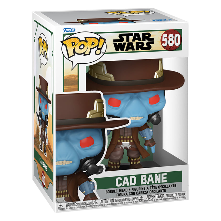 FUNKO POP STAR WARS: THE BOOK OF BOBA FETT - CAD BANE 580