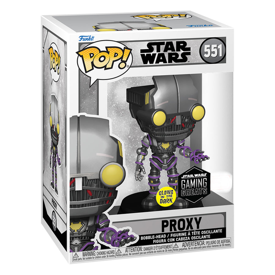 FUNKO POP STAR WARS THE FORCE EXCLUSIVE - PROXY (GLOWS IN THE DARK) 551