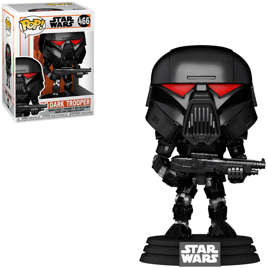 FUNKO POP STAR WARS THE MANDALORIAN - DARK TROOPER 466