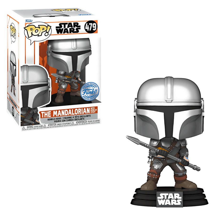 FUNKO POP STAR WARS: THE MANDALORIAN EXCLUSIVE - THE MANDALORIAN 479 BRINDE