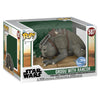 Funko Pop Star Wars The Mandalorian Super Sized 10" - Grogu With Rancon 587