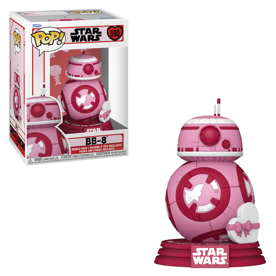 FUNKO POP STAR WARS VALENTINES - BB-8 590