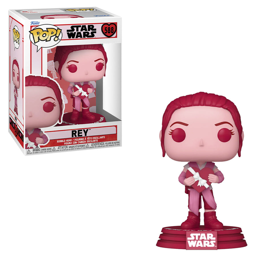 FUNKO POP STAR WARS VALENTINES - REY 588