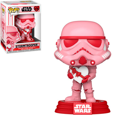 FUNKO POP STAR WARS VALENTINES - STORMTROOPER 418