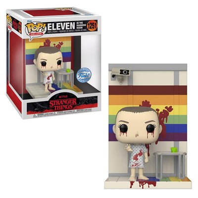 FUNKO POP STRANGER THINGS EXCLUSIVE - ELEVEN IN THE RAINBOW ROOM 1251 (DELUXE) BRINDE