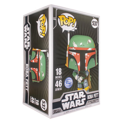 FUNKO POP SUPER SIZED STAR WARS 18"- BOBA FETT 537