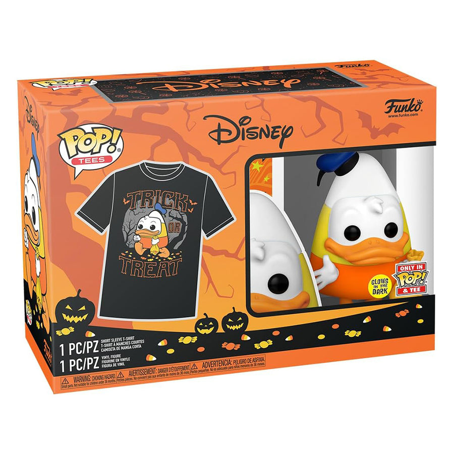 FUNKO POP & TEE DISNEY DONALD DUCK TRICK OR TREAT & CAMISETA - TAMANHO M (72821)