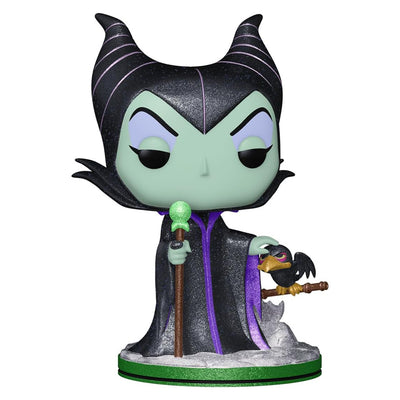 FUNKO POP & TEE VILLAINS MALEFICENT DIAMOND GLITTER - TAMANHO XL (58929)