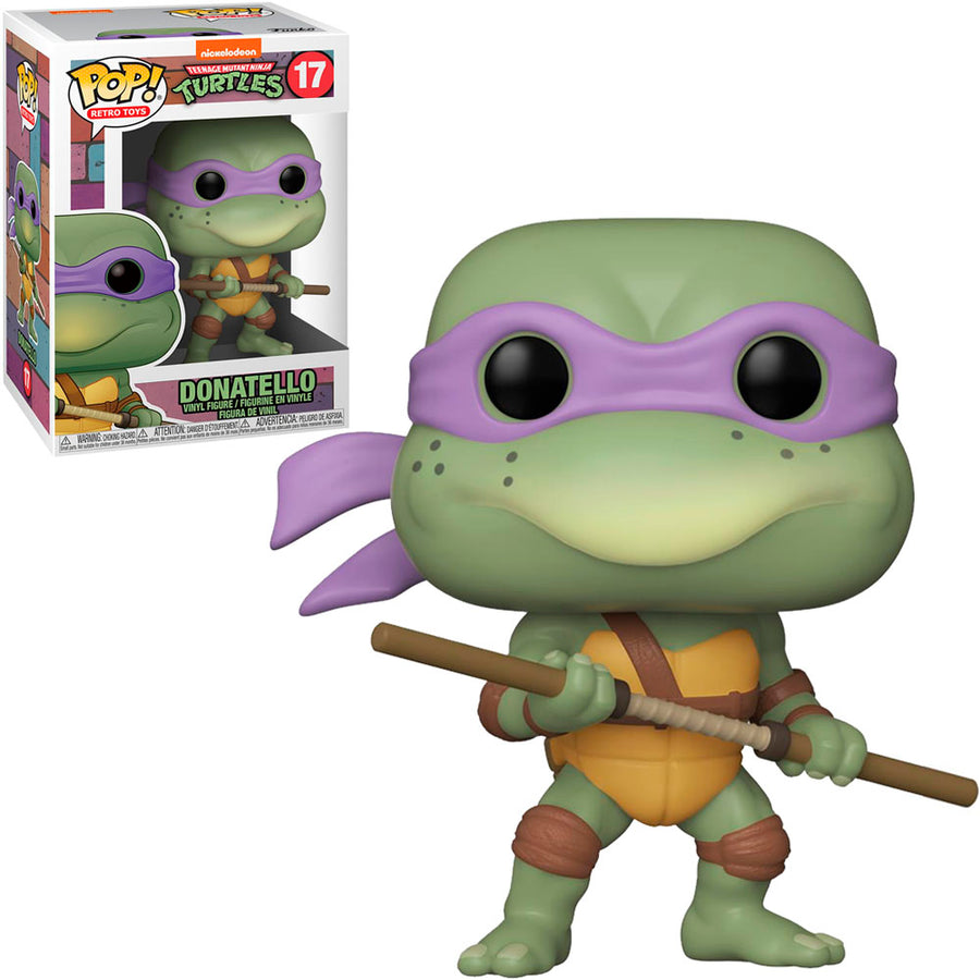 FUNKO POP TEENAGE MUTANT NINJA TURTLES - DONATELLO 17 BRINDE
