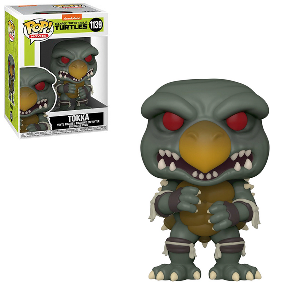 FUNKO POP TEENAGE MUTANT NINJA TURTLES II - TOKKA 1139 BRINDE