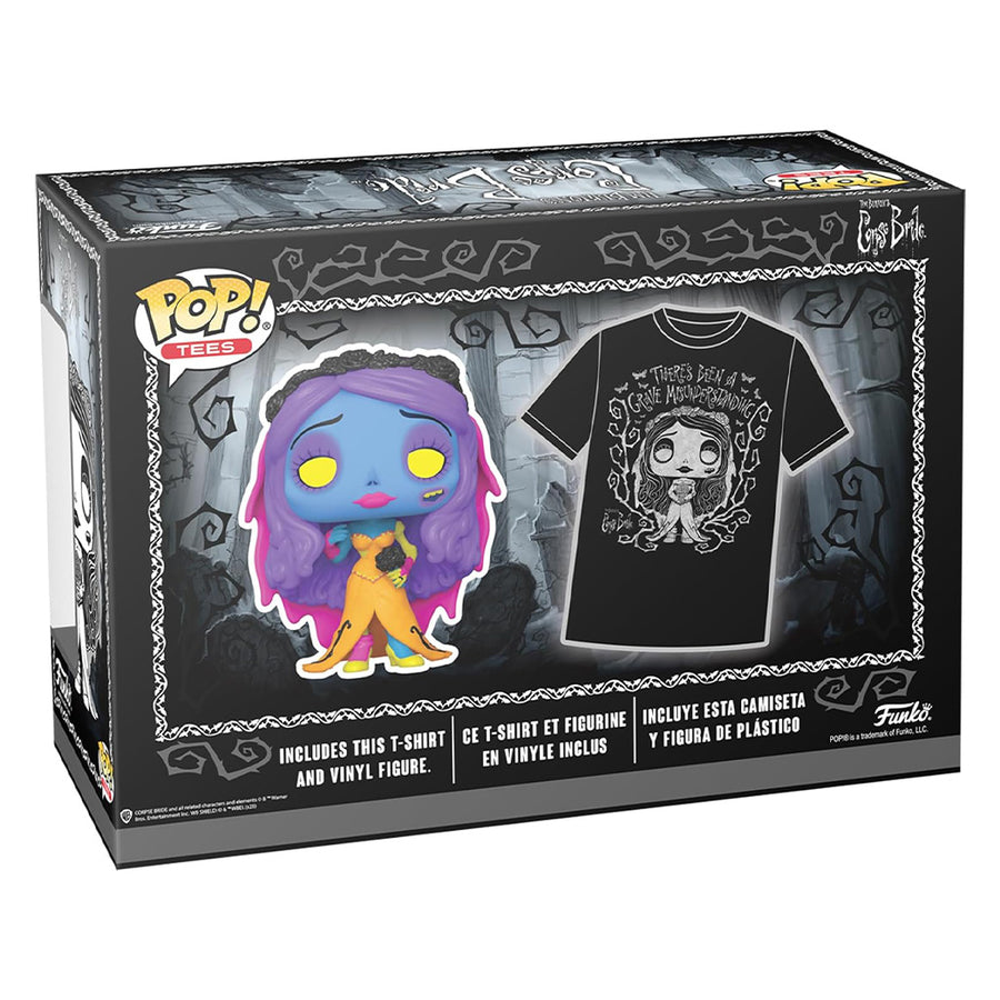FUNKO POP TEES CORPSE BRIDE: EMILY & CAMISETA TAMANHO M (72699)