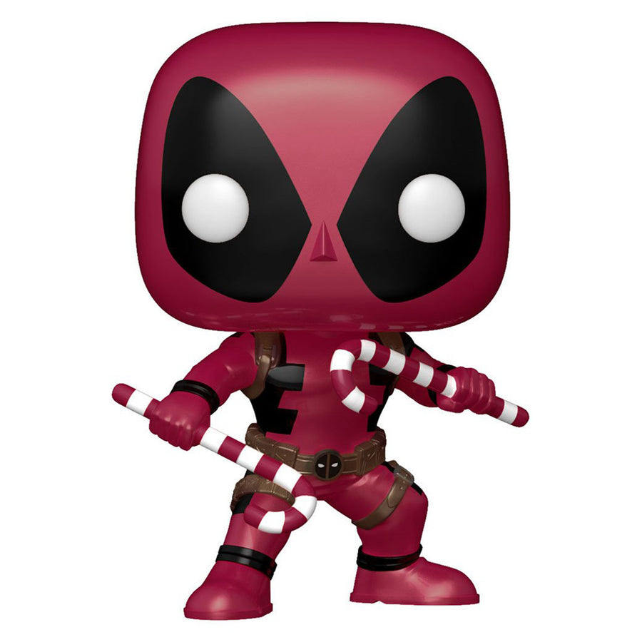 FUNKO POP TEES MARVEL DEADPOOL HOLIDAY + CAMISETA TEES *MD* 63658