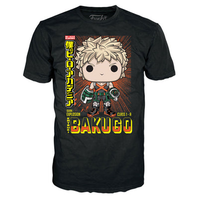 FUNKO POP TEES MY HERO ACADEMIA BUNDLE FUNKO + CAMISETA BAKUGO - M (64595)