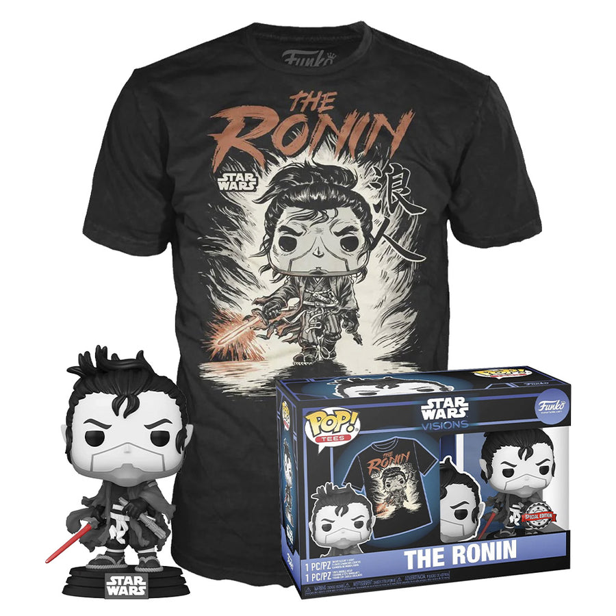 FUNKO POP TEES STAR WARS: VISIONS BUNDLE FUNKO + CAMISETA RONIN - XL (63756)