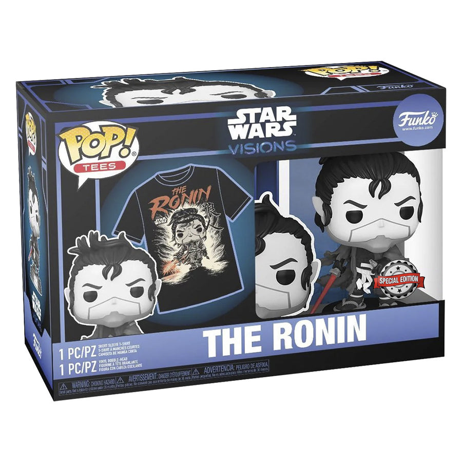 FUNKO POP TEES STAR WARS: VISIONS BUNDLE FUNKO + CAMISETA RONIN - XL (63756)