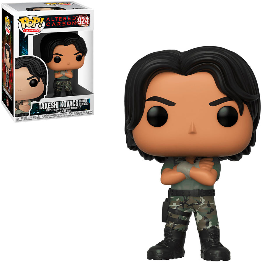FUNKO POP TELEVISION ALTERED CARBON - TAKESHI KOVACS (BIRTH KOVACS) 924 BRINDE