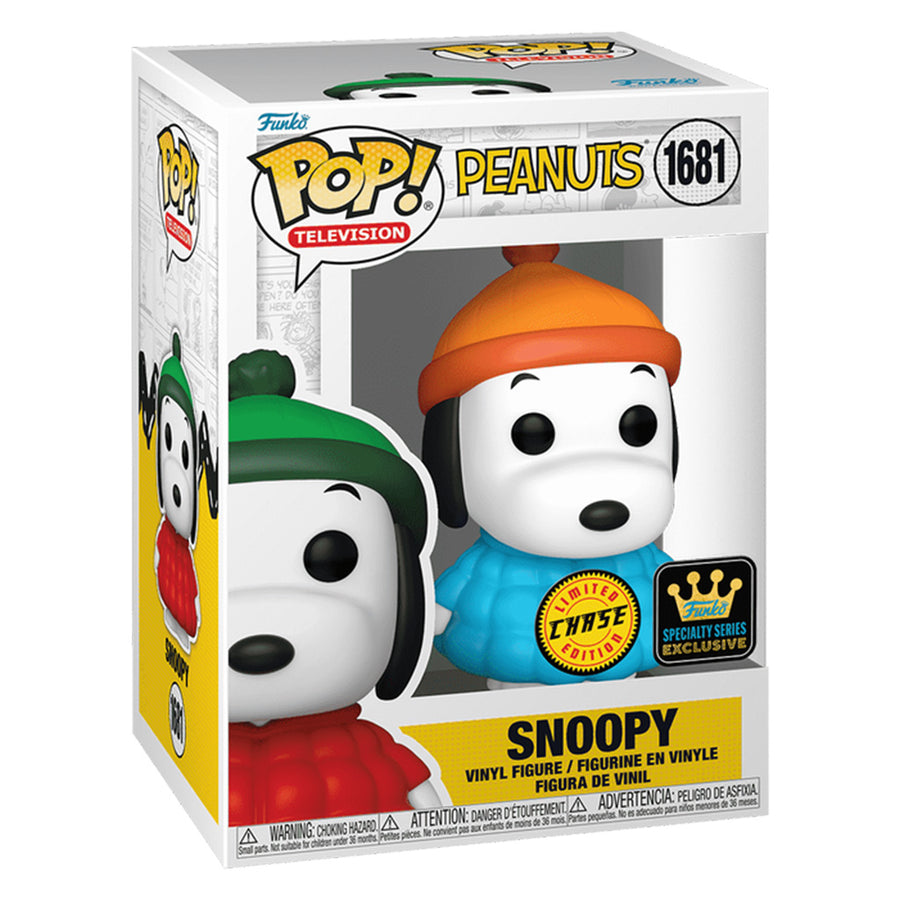 FUNKO POP TELEVISION CHASE PEANUTS - SNOOPY 1681