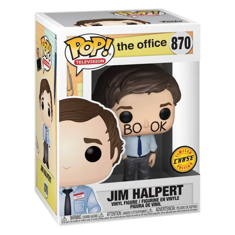 FUNKO POP TELEVISION CHASE THE OFFICE - JIM HALPERT 870