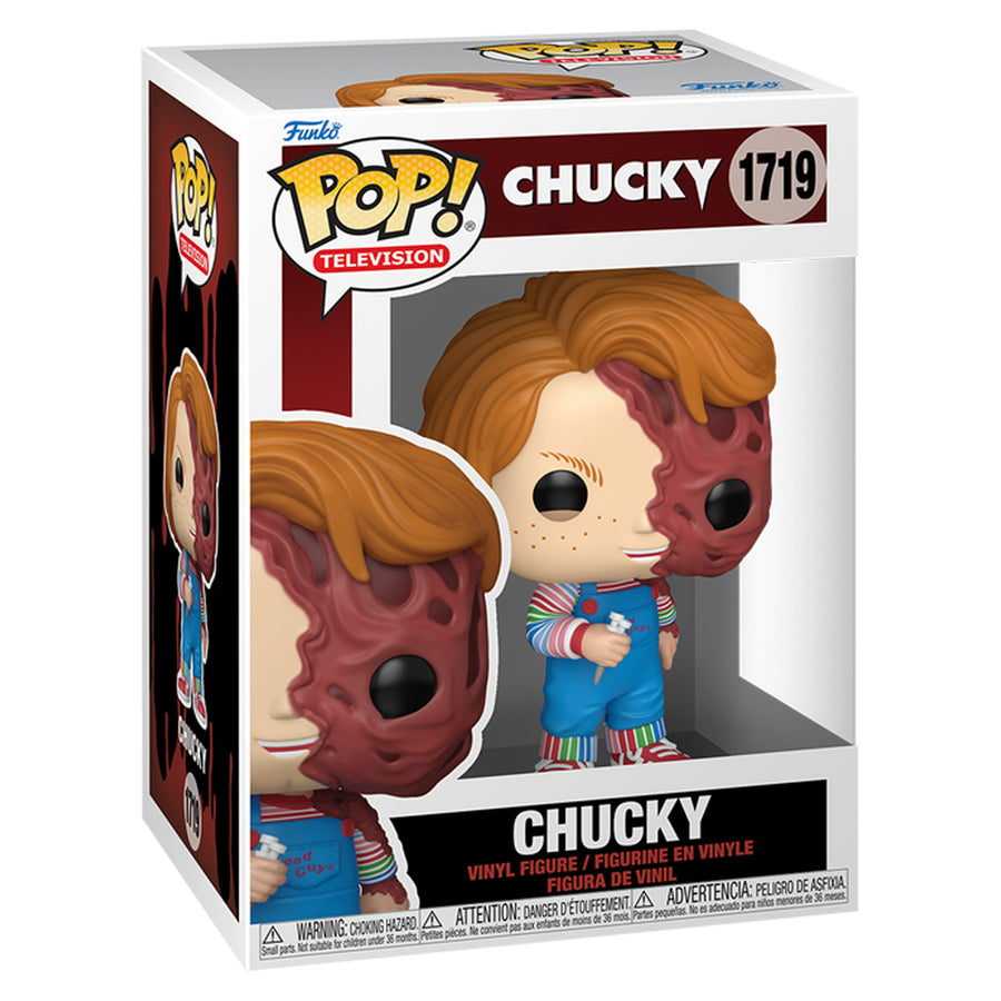 FUNKO POP TELEVISION CHUCKY - CHUCKY (MELTED FACE) 1719