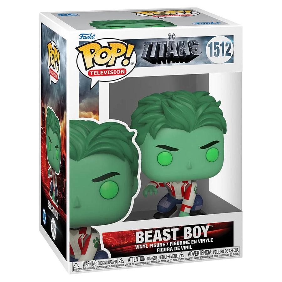 FUNKO POP TELEVISION DC TITANS - BEAST BOY 1512
