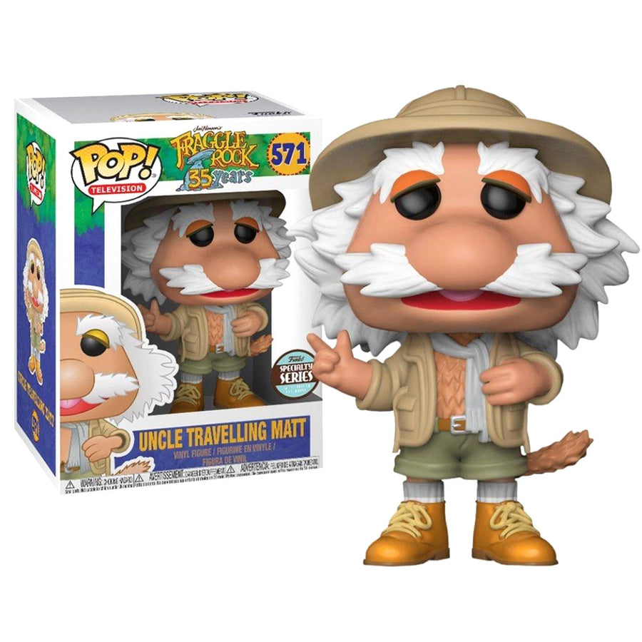FUNKO POP TELEVISION FRAGGLE ROCK EXCLUSIVE - UNCLE TRAVELLING MATT 571