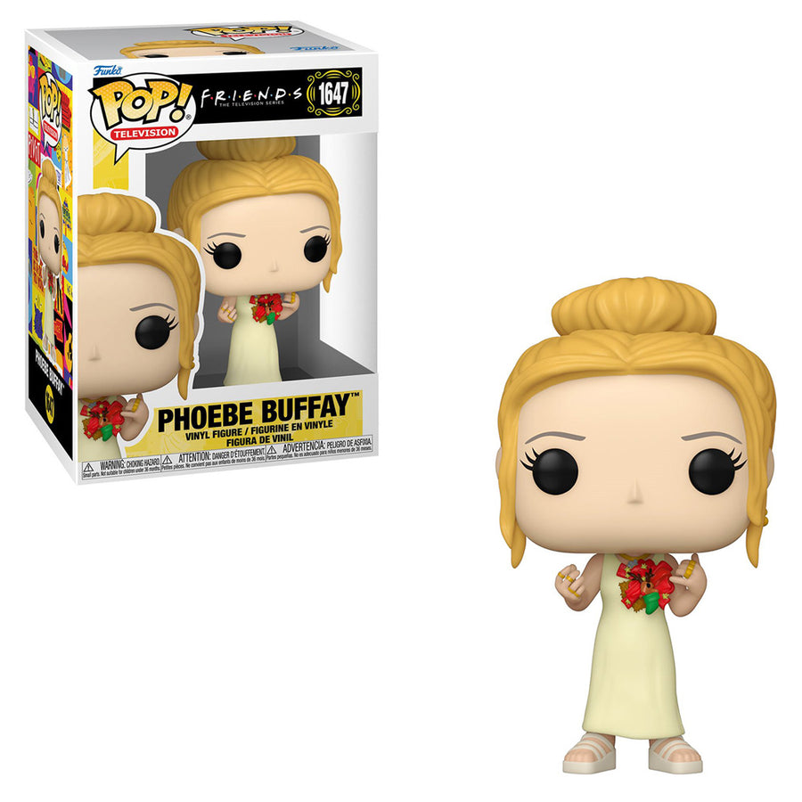 FUNKO POP TELEVISION FRIENDS - PHOEBE BUFFAY IN YELLOW DRESS 1647 BRINDE