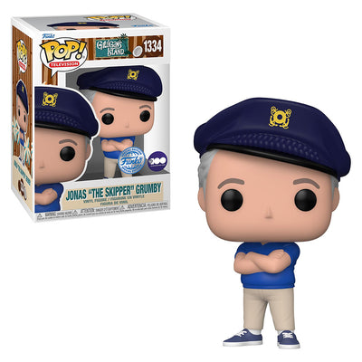 FUNKO POP TELEVISION GILLIGAN'S ISLAND EXCLUSIVE - JONAS "THE SKIPPER" GRUMBY 1334