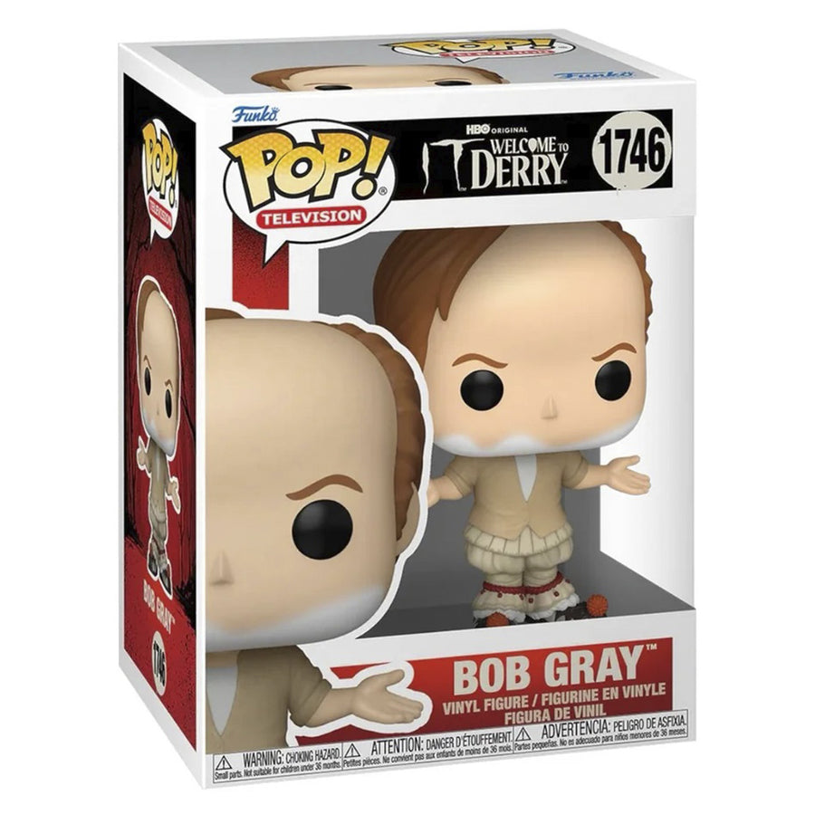 FUNKO POP TELEVISION IT: BIENVENIDO A DERRY - BOB GRAY 1746