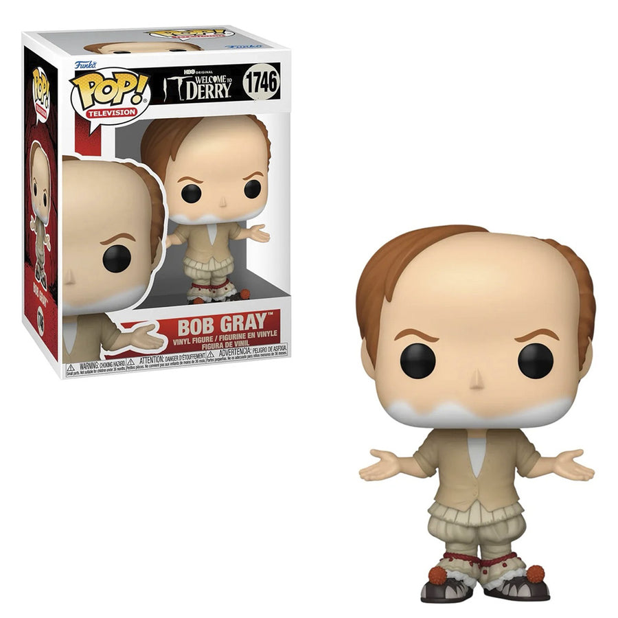 FUNKO POP TELEVISION IT: WELCOME TO DERRY - BOB GRAY 1746 BRINDE