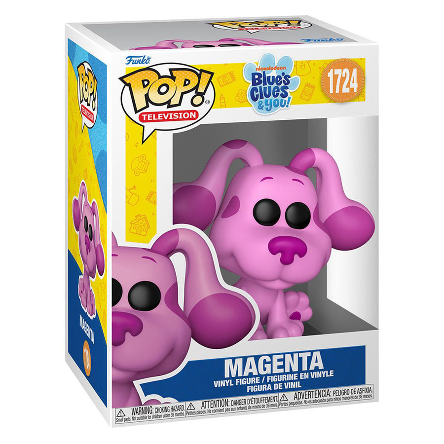 FUNKO POP TELEVISION NICKELODEON: BLUE'S CLUES & YOU - MAGENTA 1724