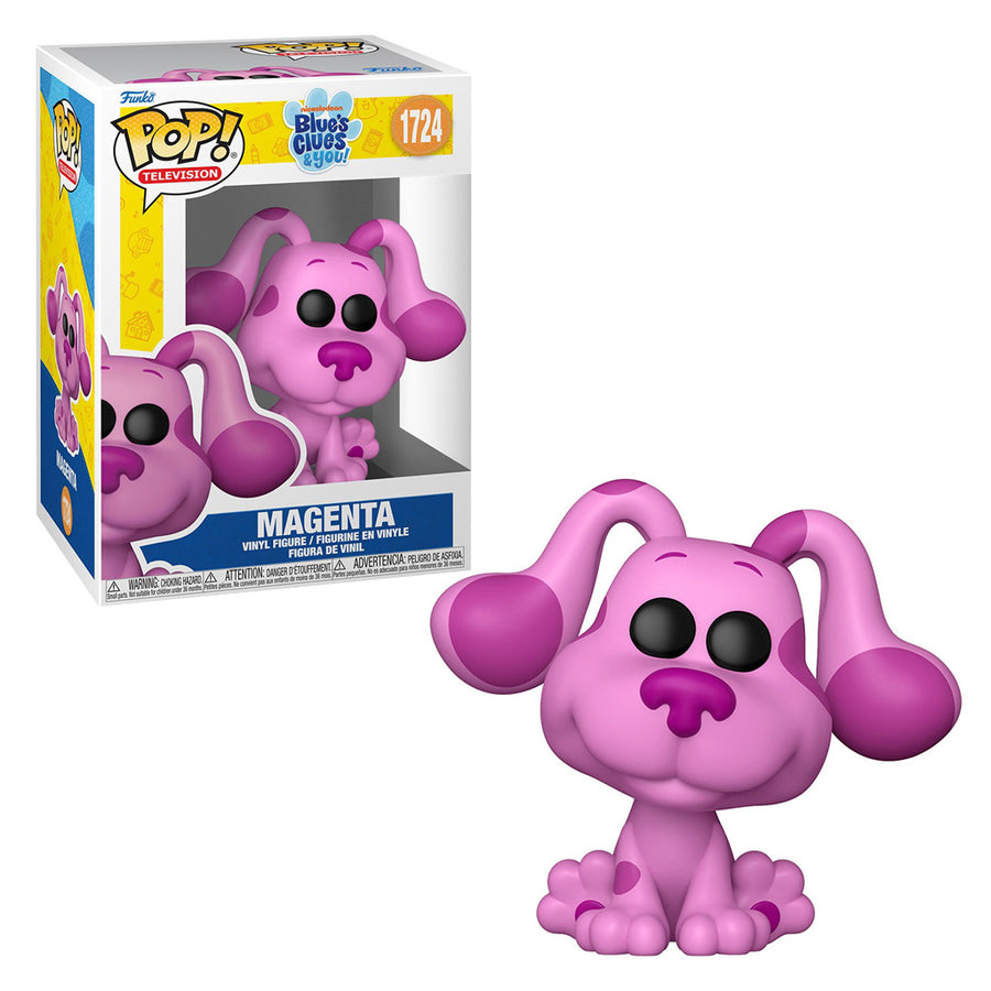 FUNKO POP TELEVISION NICKELODEON: BLUE'S CLUES & YOU - MAGENTA 1724 BRINDE